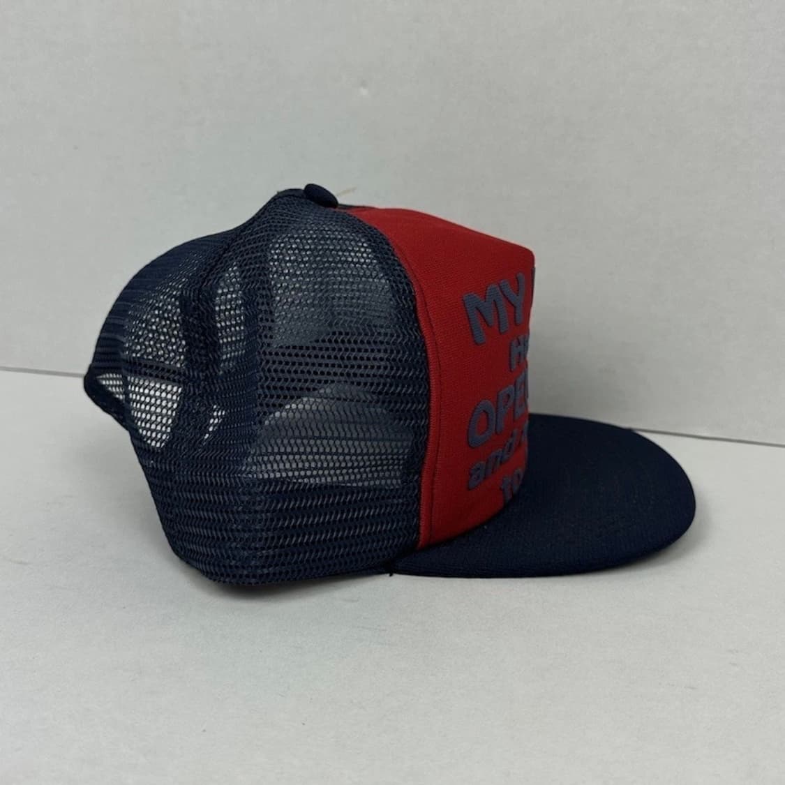 Vtg 70s/80s  Novelty  Trucker hat 상품이미지5