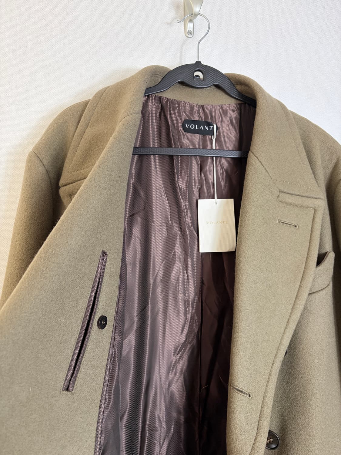 볼란테 캐시미어 더블 롱코트 상품이미지7