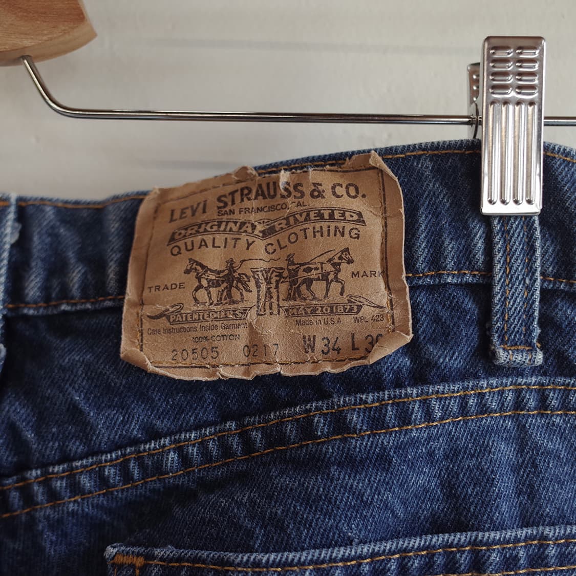 80's Levi's 505 Denim Pants 상품이미지6