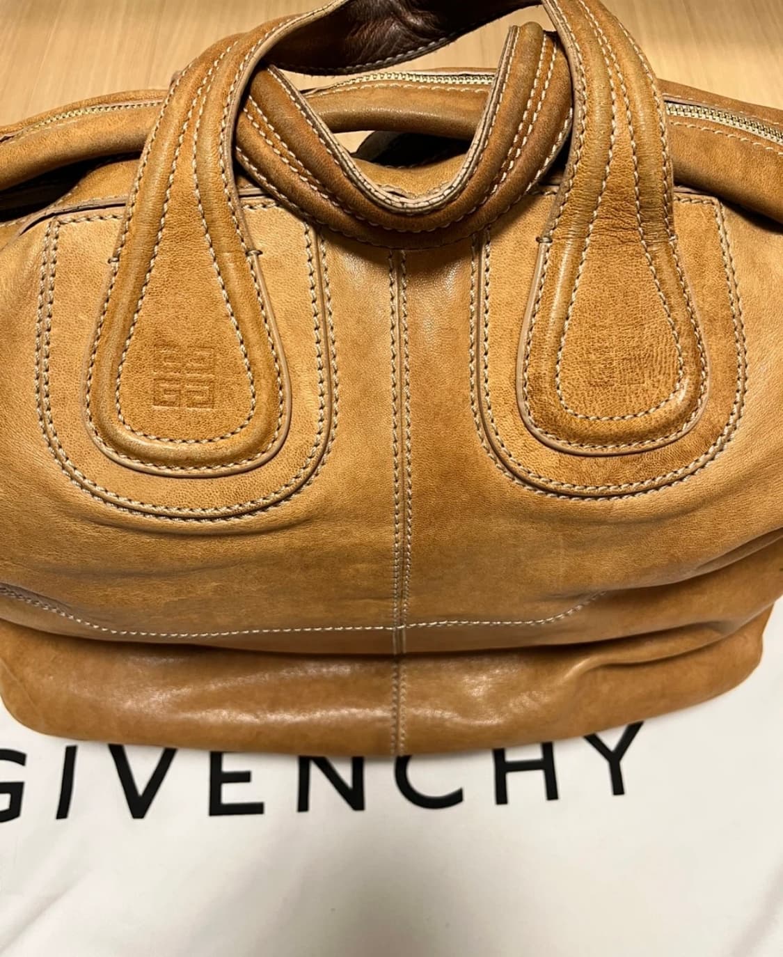 지방시 나이팅게일 베이지 라지 정품 상품이미지1