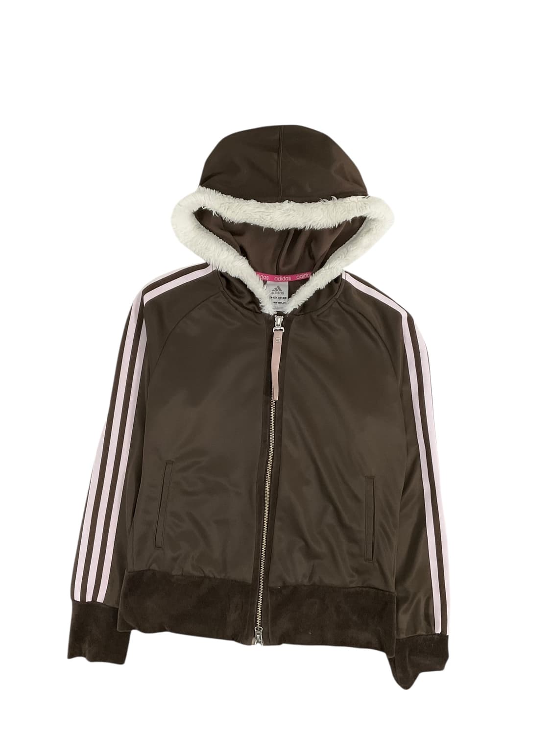 아디다스 브라운 핑크 퍼 져지 일본판 상품이미지1