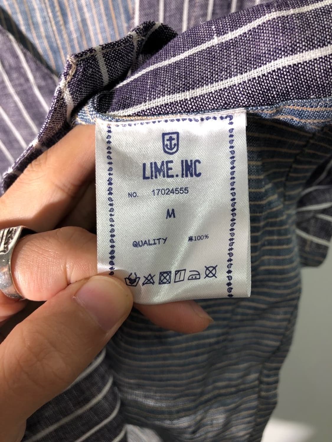 marine lime 린넨 베스트 상품이미지5