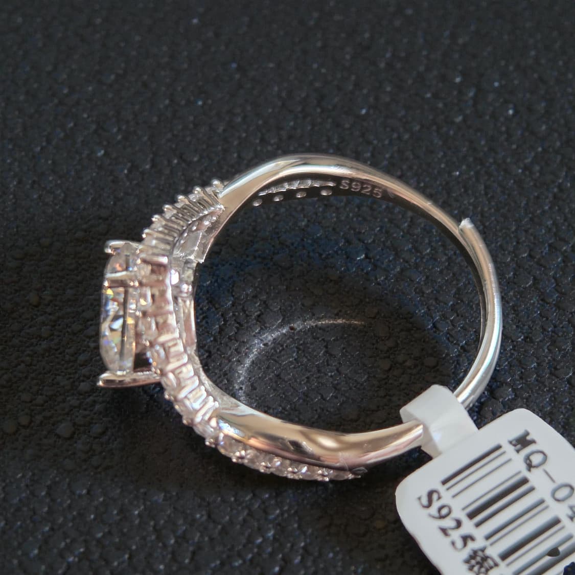 모이사나이트 2캐럿 반지 상품이미지2