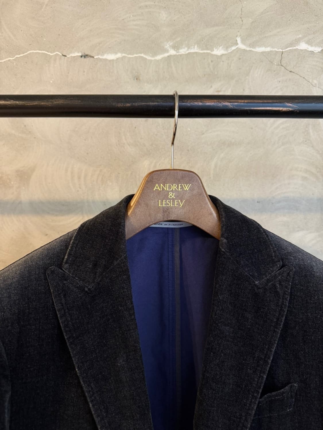 아르마니 꼴레지오니 벨루어 자켓 95 상품이미지4