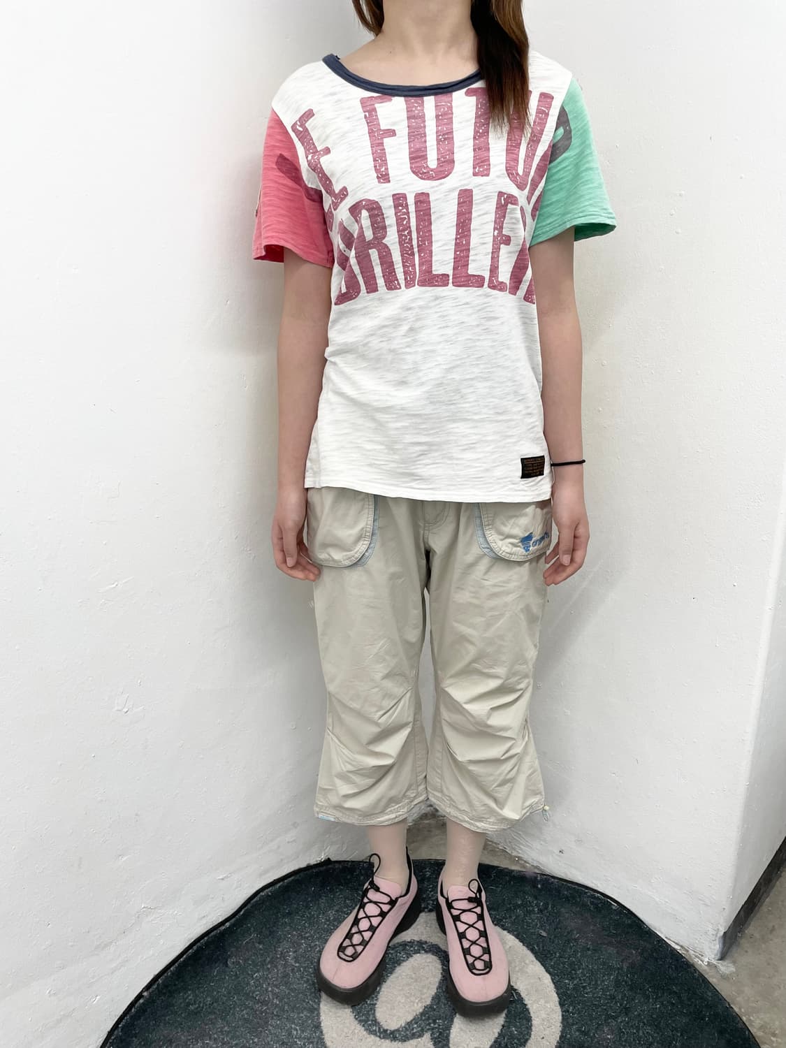 큐브슈가 키치 컬러 프린팅 티셔츠 상품이미지6