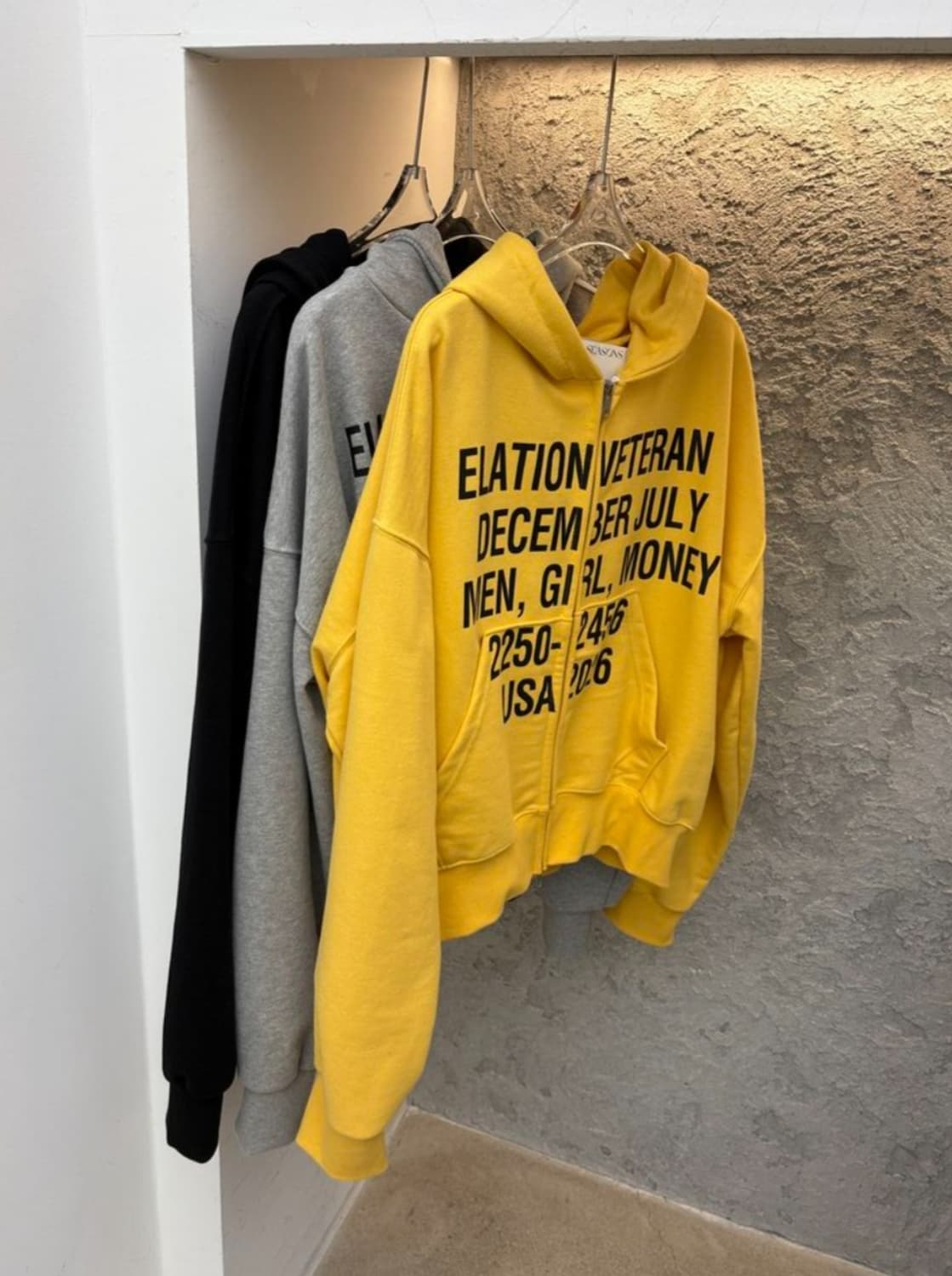 레터링 후드집업 상품이미지2