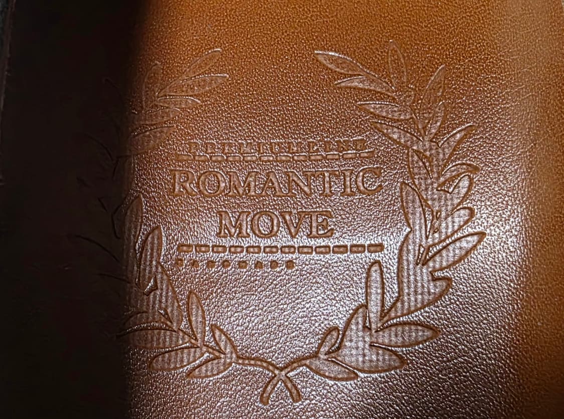 [새상품] 로맨틱무브 5cm 키높이 유팁 페니 로퍼 (딥그린 투톤) 상품이미지8