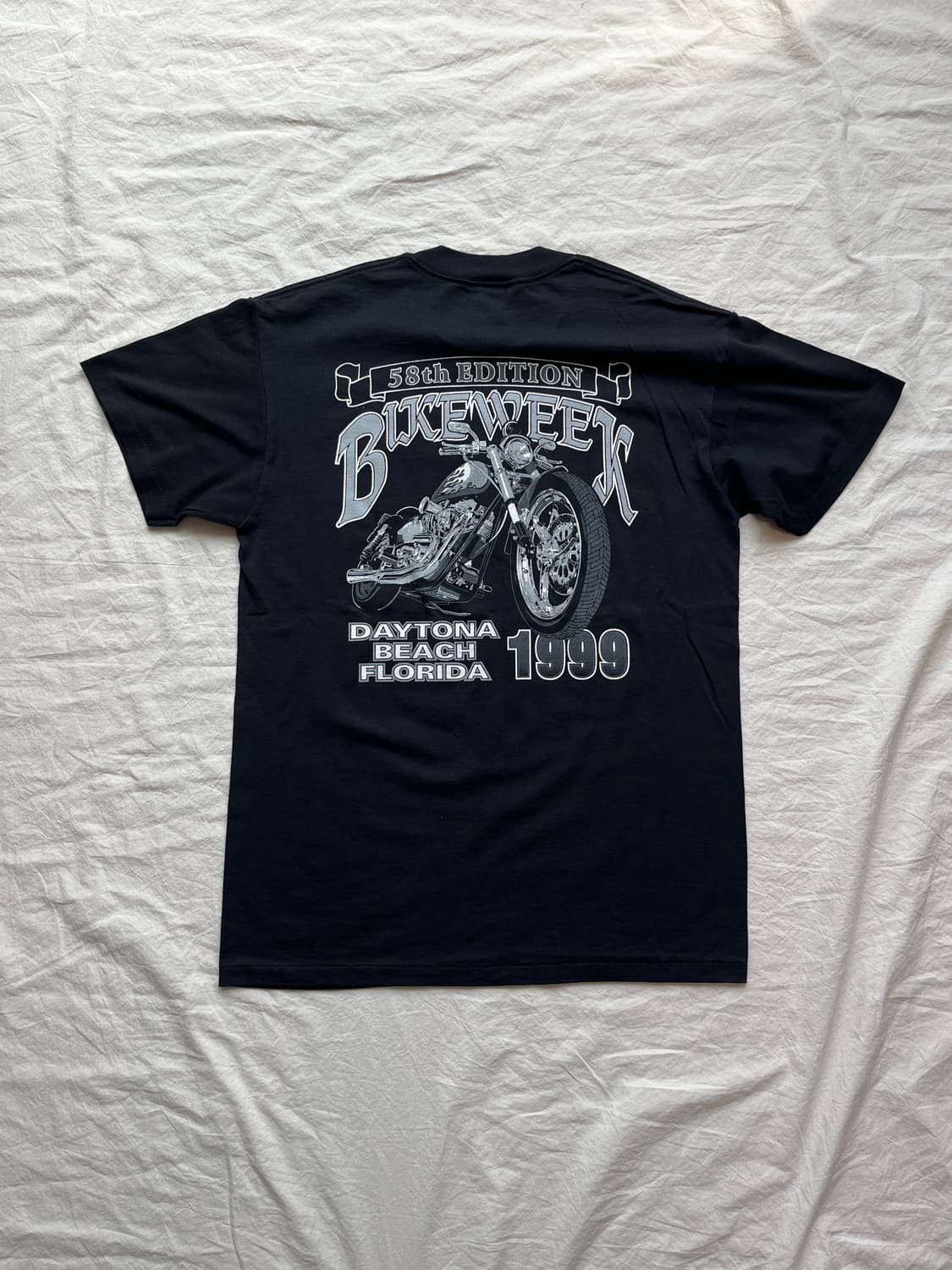 1999 데이토나 Bike Week 58주년 기념 티셔츠 상품이미지5