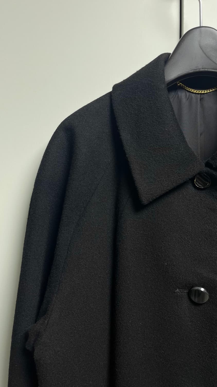 빈티지 블랙 코트 상품이미지3