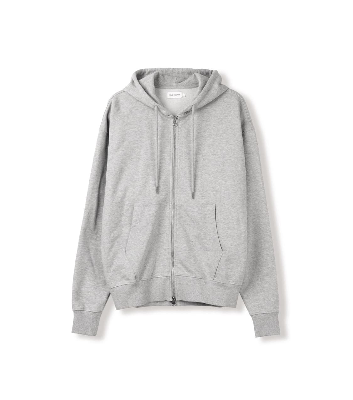 스테디 에브리 웨어 데일리 후드 집업 멜란지 그레이 상품이미지1