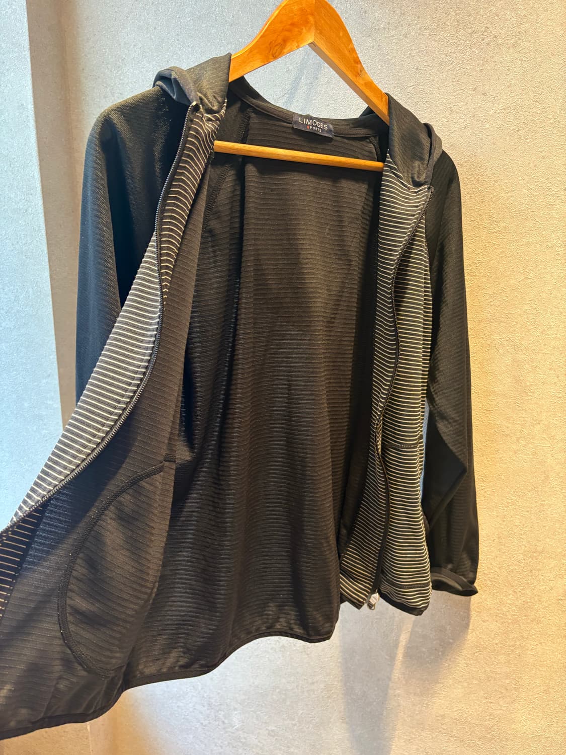 stripe hooded zip-up 상품이미지5