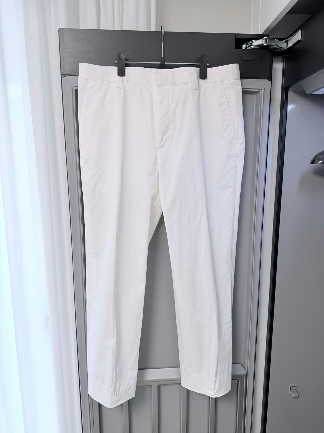 24ss 솔리드옴므 남성 화이트 바지 50 상품이미지1