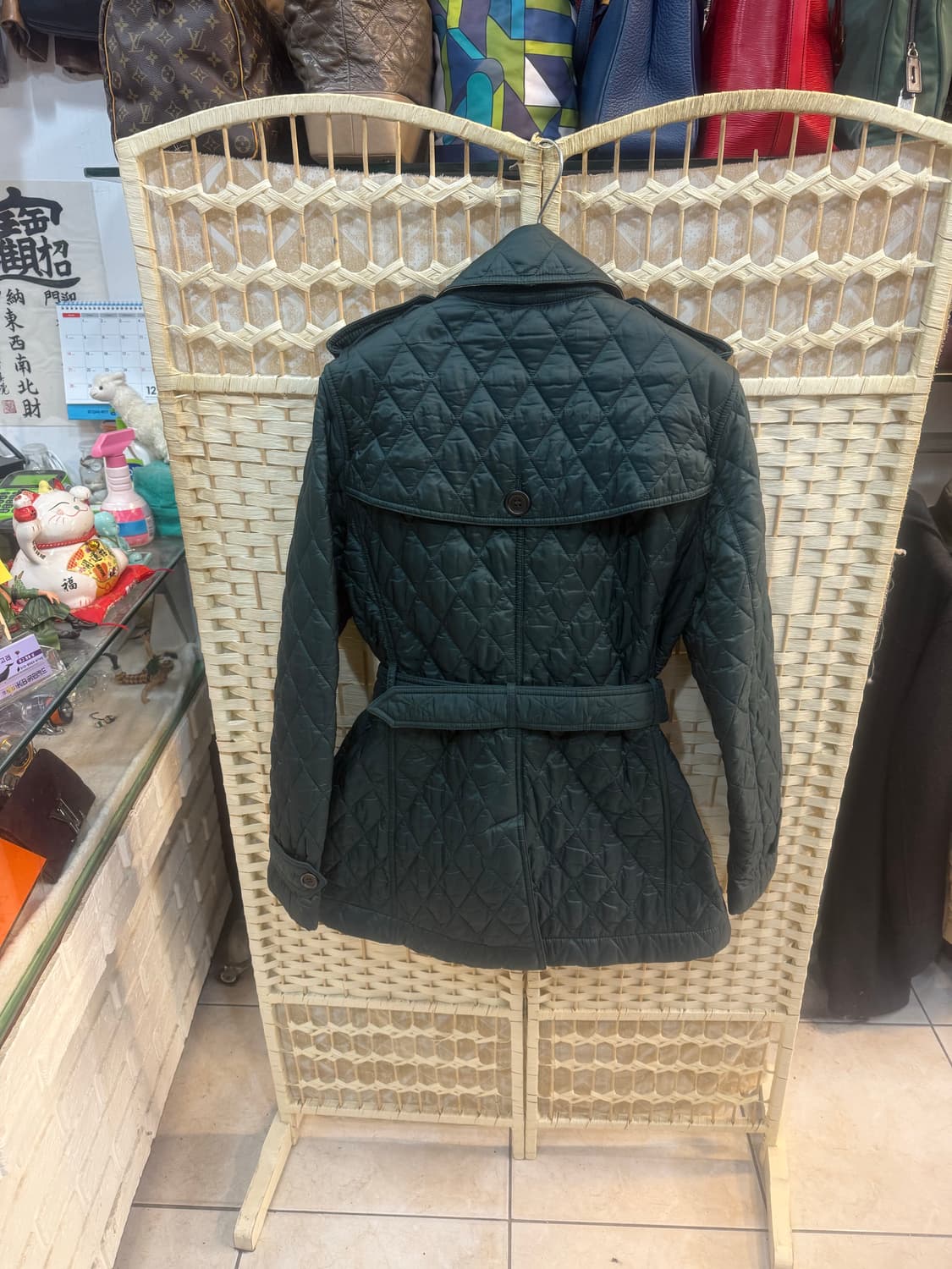 40/66 정품 버버리 브릿 퀄팅코트 팝니다 상품이미지8