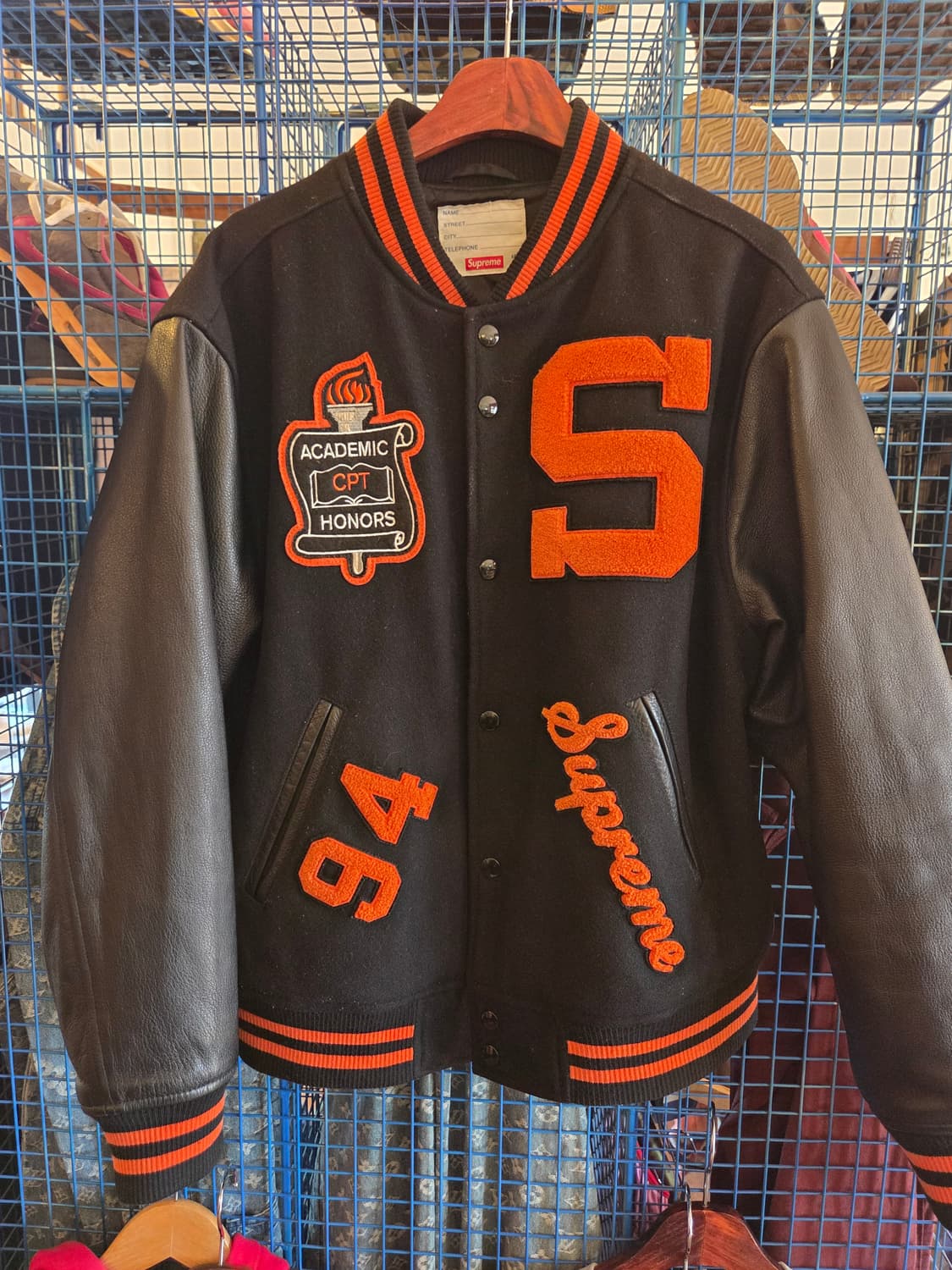Supreme 19FW varsity Jacket 상품이미지1
