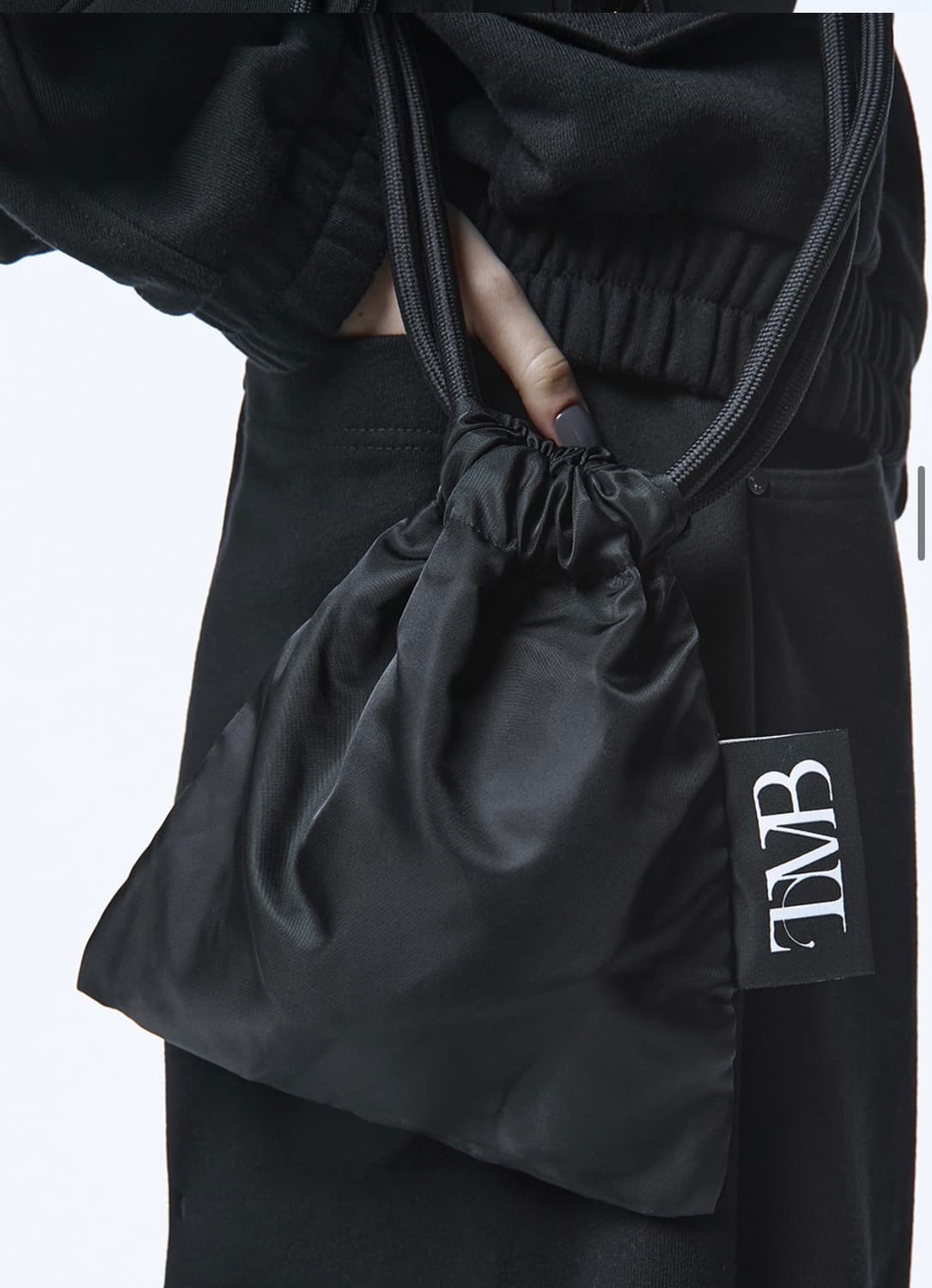 트리밍버드 TMB 스트링 미니백 블랙 상품이미지3