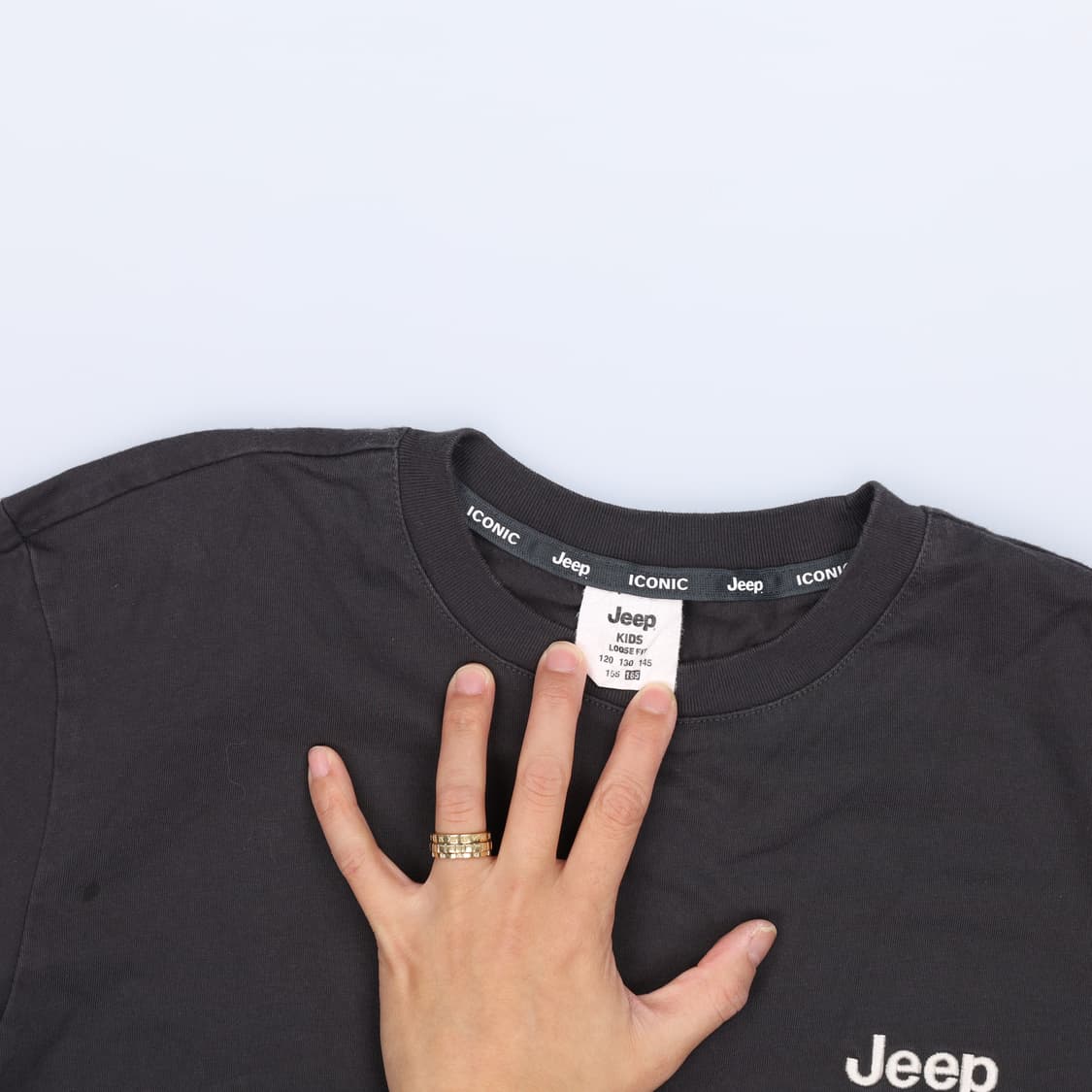 [165] 지프 키즈여성 롱슬립 긴팔티 1219H1 상품이미지3