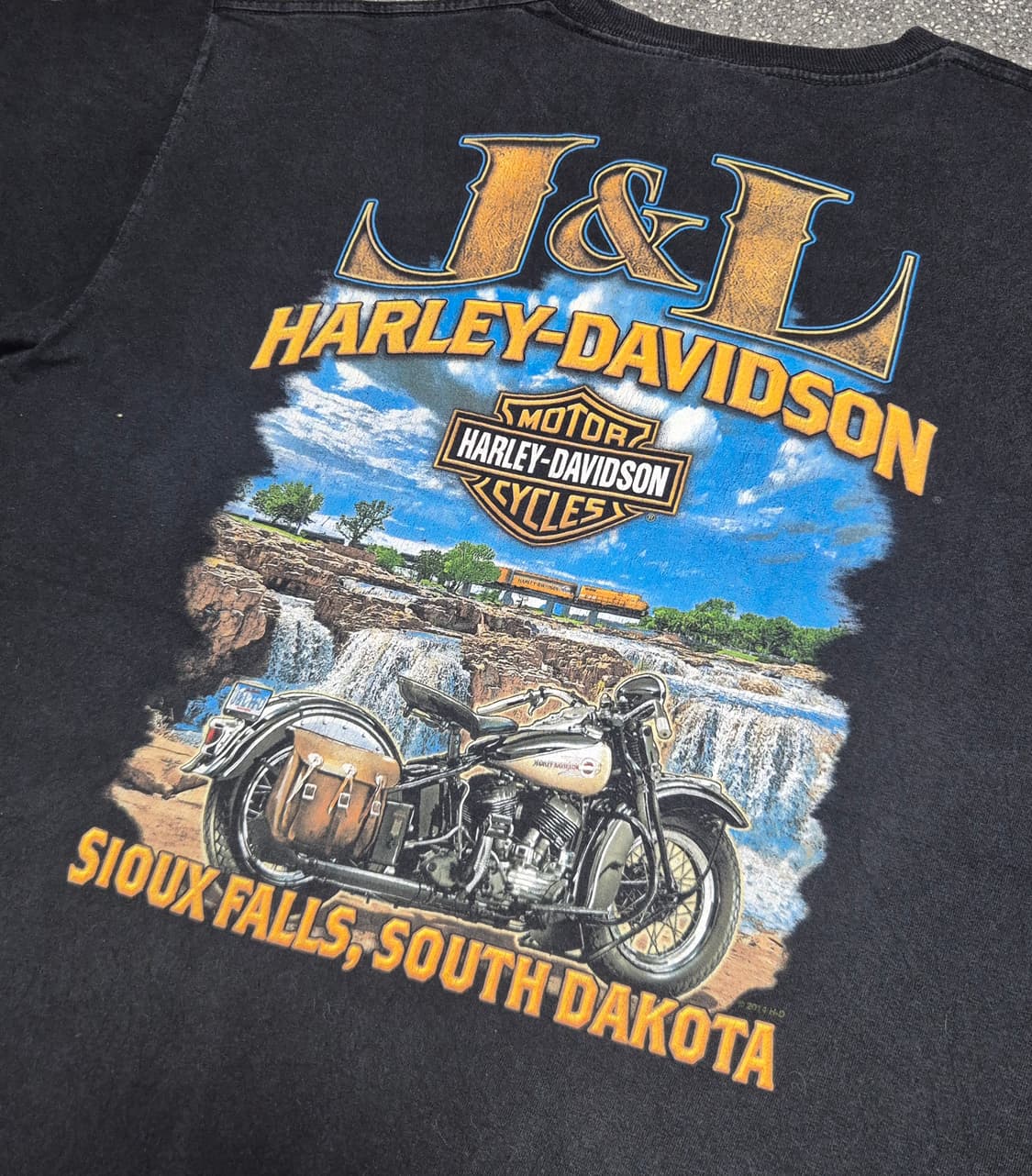 [L] 할리데이비슨 핀업걸 티셔츠 -354 상품이미지4