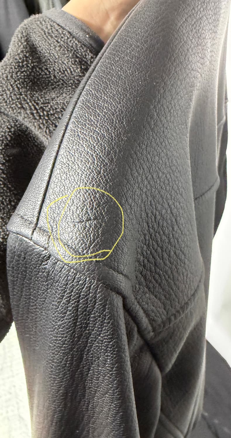 엘무드 세레니티 고트레더 블루종 자켓 46 상품이미지3