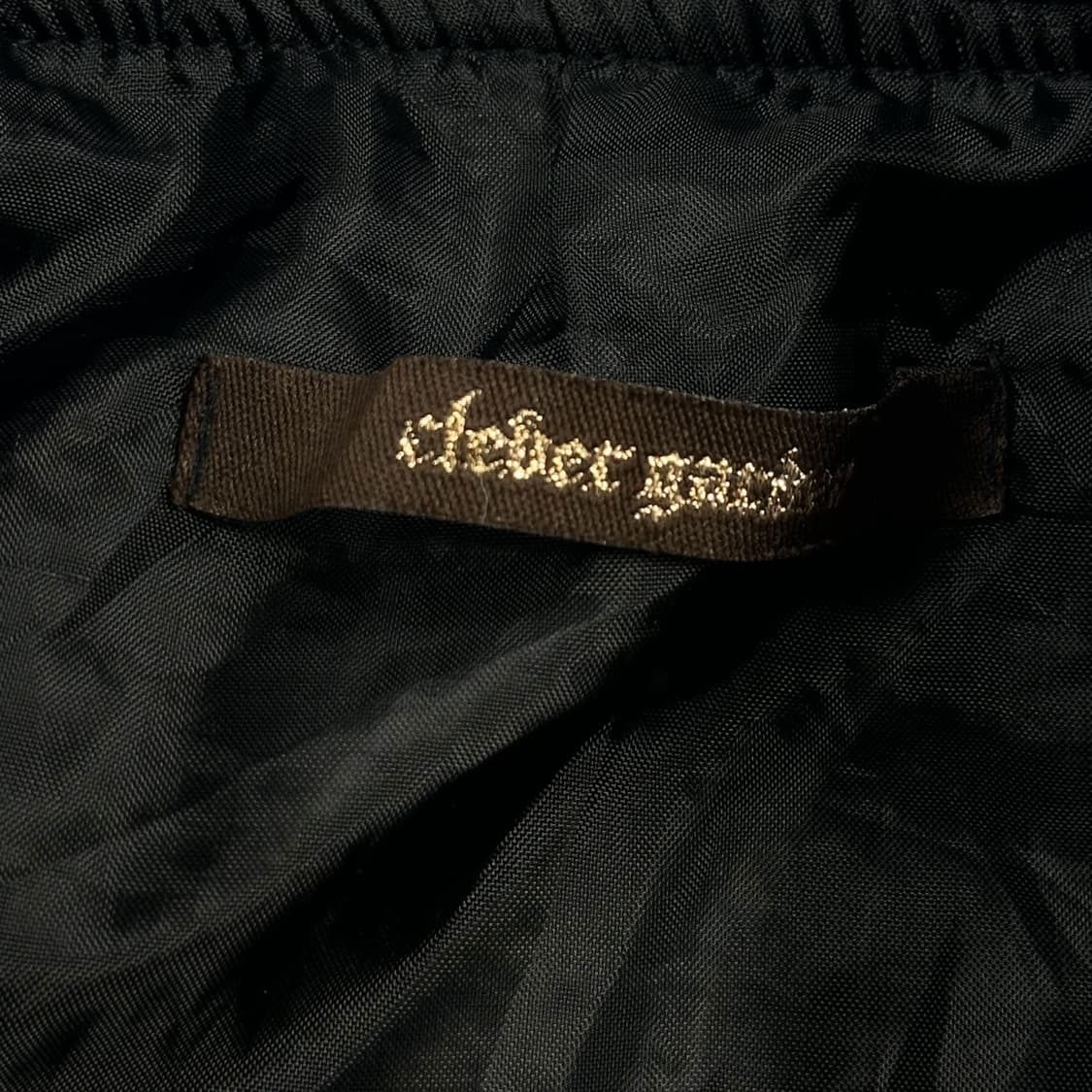 VTG 빈티지 벨벳 블랙 블루종 바시티 자켓 (XL) 상품이미지5