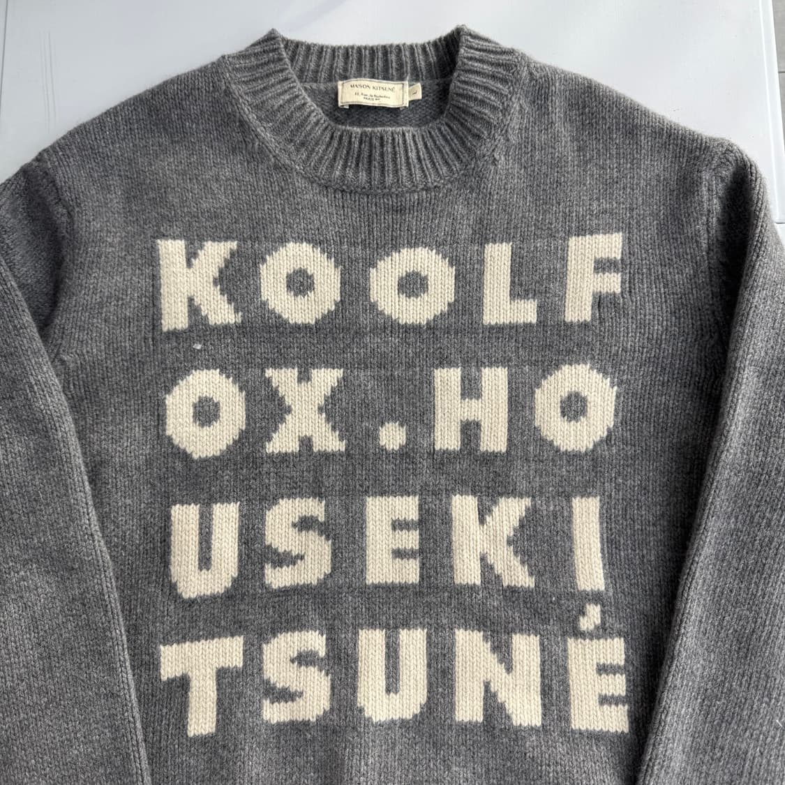 메종키츠네 니트  상품이미지2