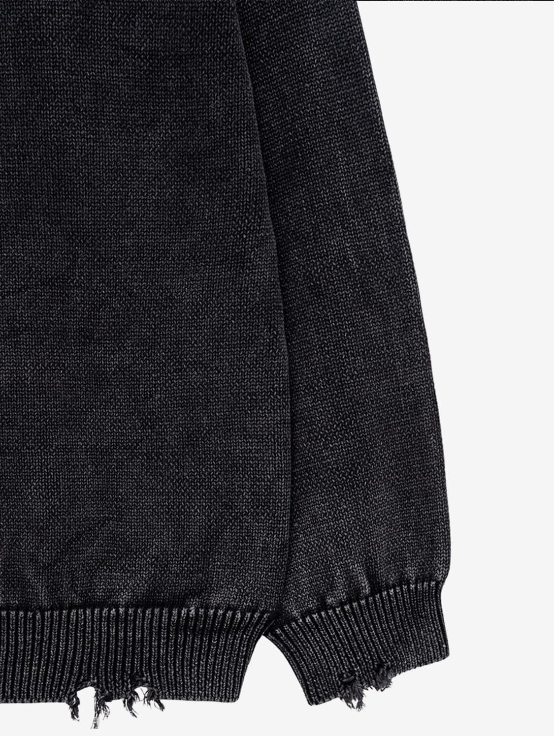 인사일런스 스톤 워시드 풀오버 니트 새상품 상품이미지3