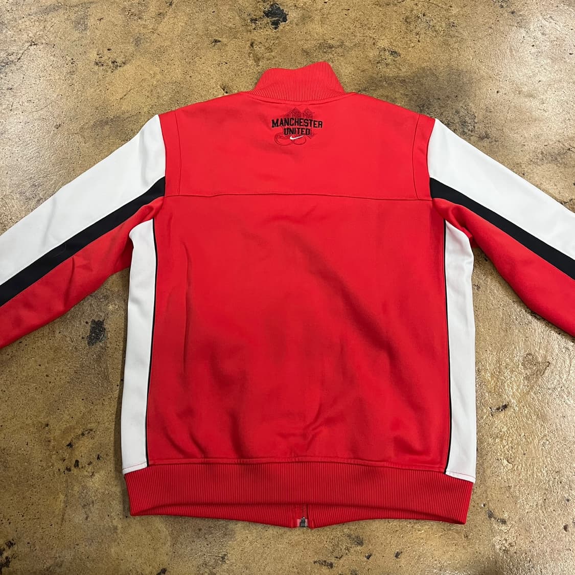 [정품/S] 나이키 맨유 트랙 자켓 레드 져지 트랙탑 b16 상품이미지4