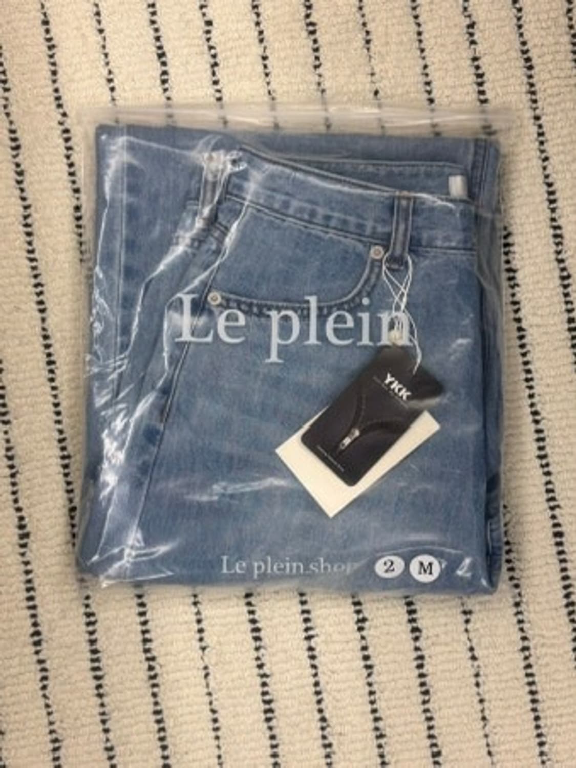 르플레인 브러쉬 데님 S 기본기장 상품이미지1