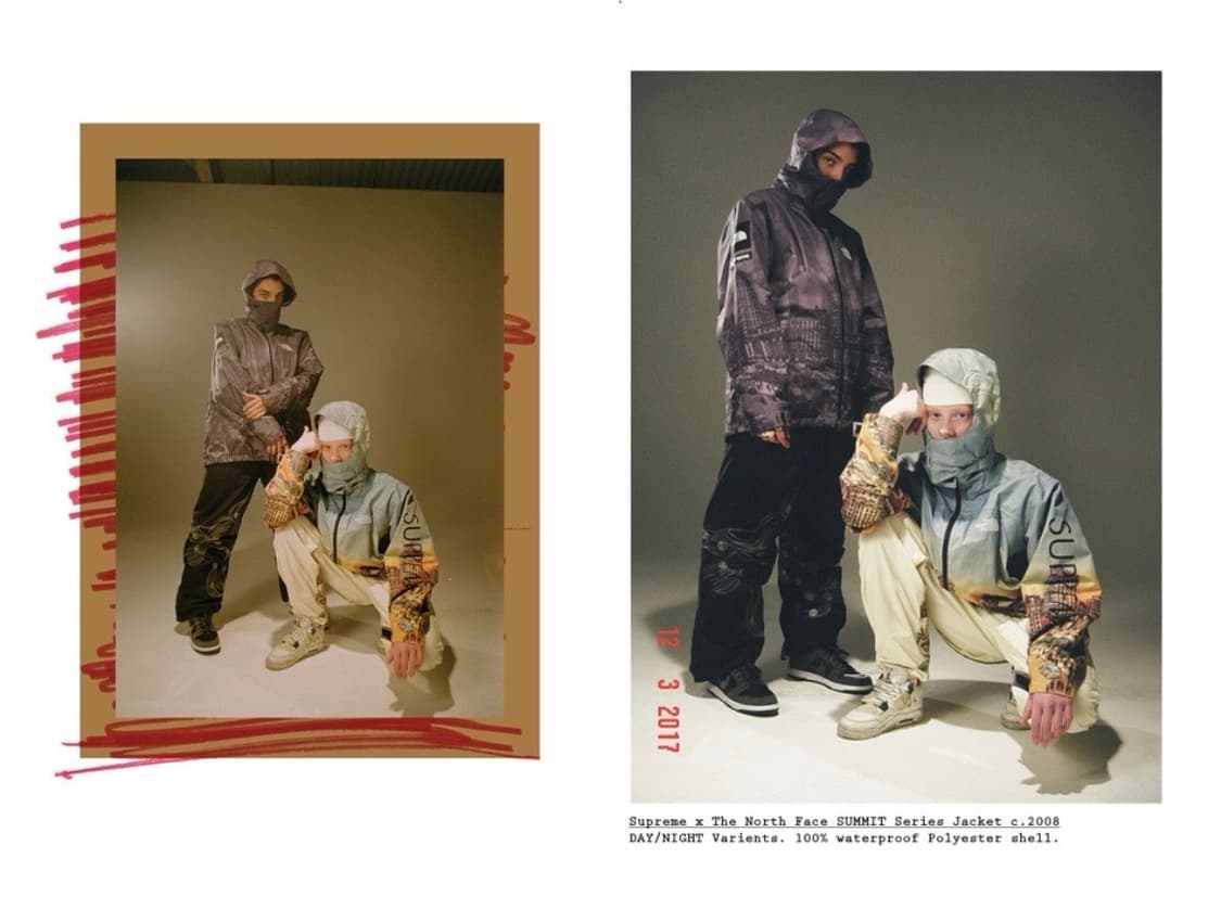 슈프림 노스페이스 2nd 밤비전[XL] 상품이미지6