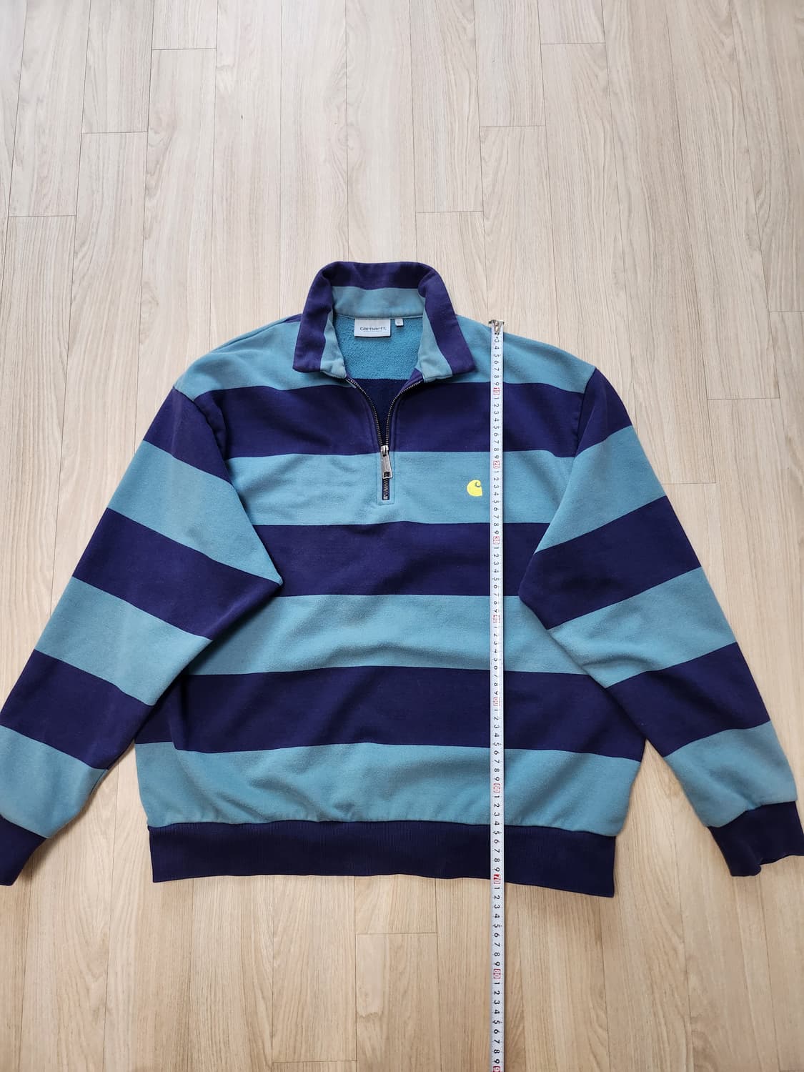 칼하트 스트라이프하프집업(XL 상품이미지6