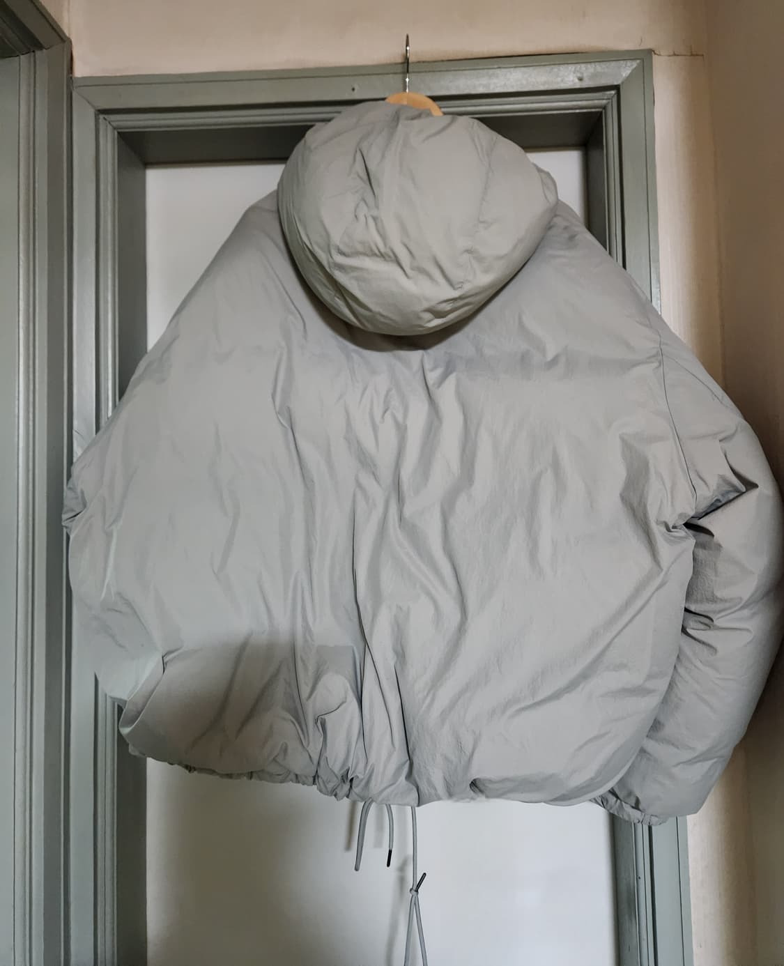 프리즘웍스 나일론 후디 푸퍼 다운 파카 상품이미지5