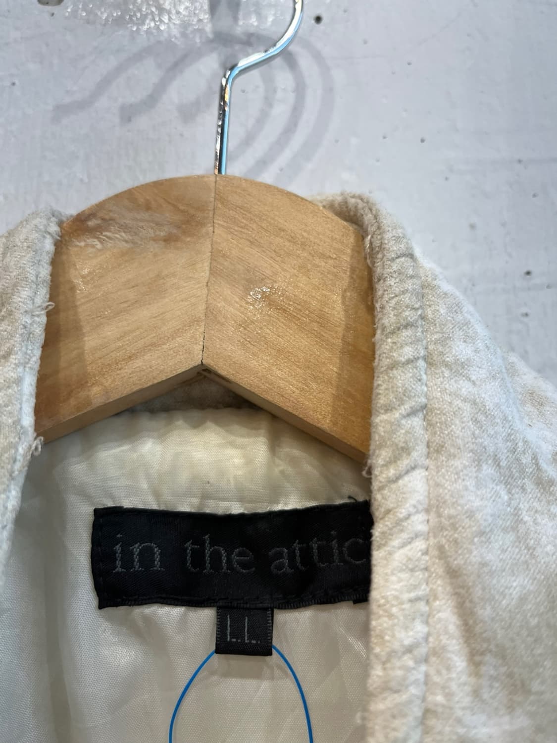 In the attic 블리치드 패디드 자켓 상품이미지6