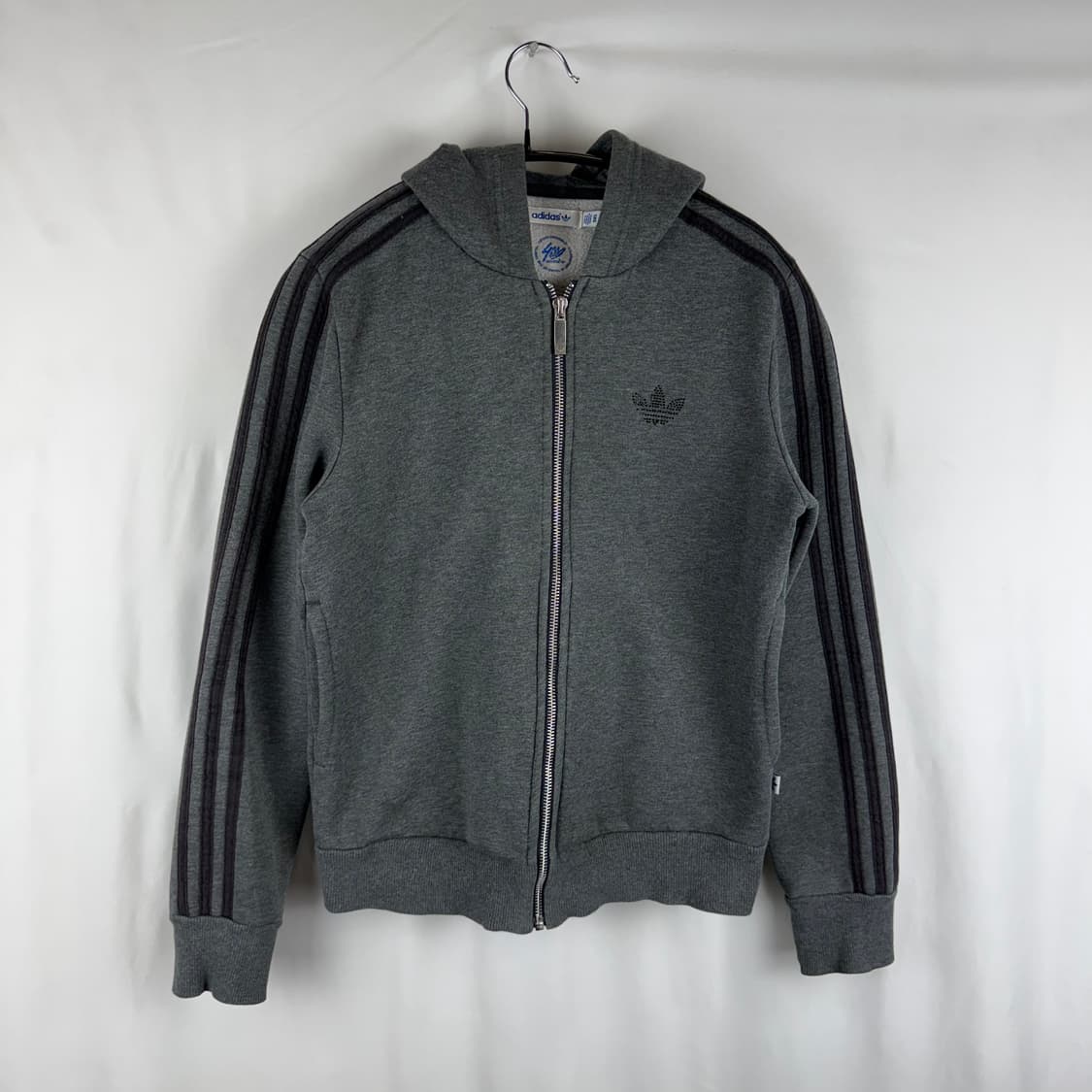 (85) 아디다스 파이어버드 큐빅 후드 집업 차콜 상품이미지2