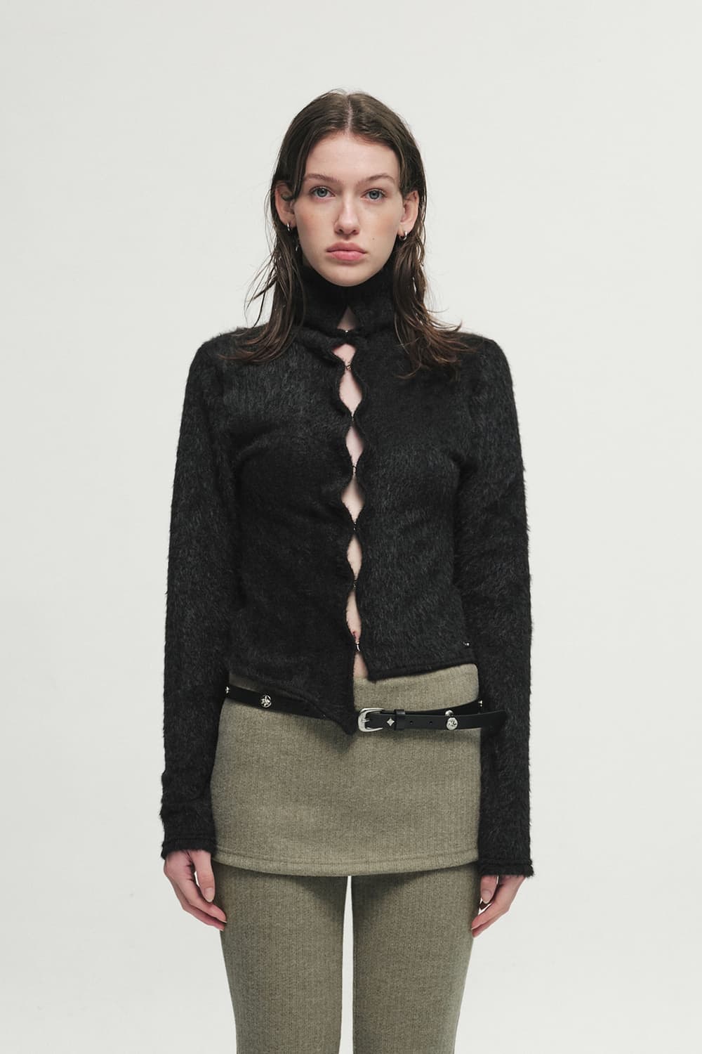 세릭 앙고라 핀치 가디건 상품이미지1