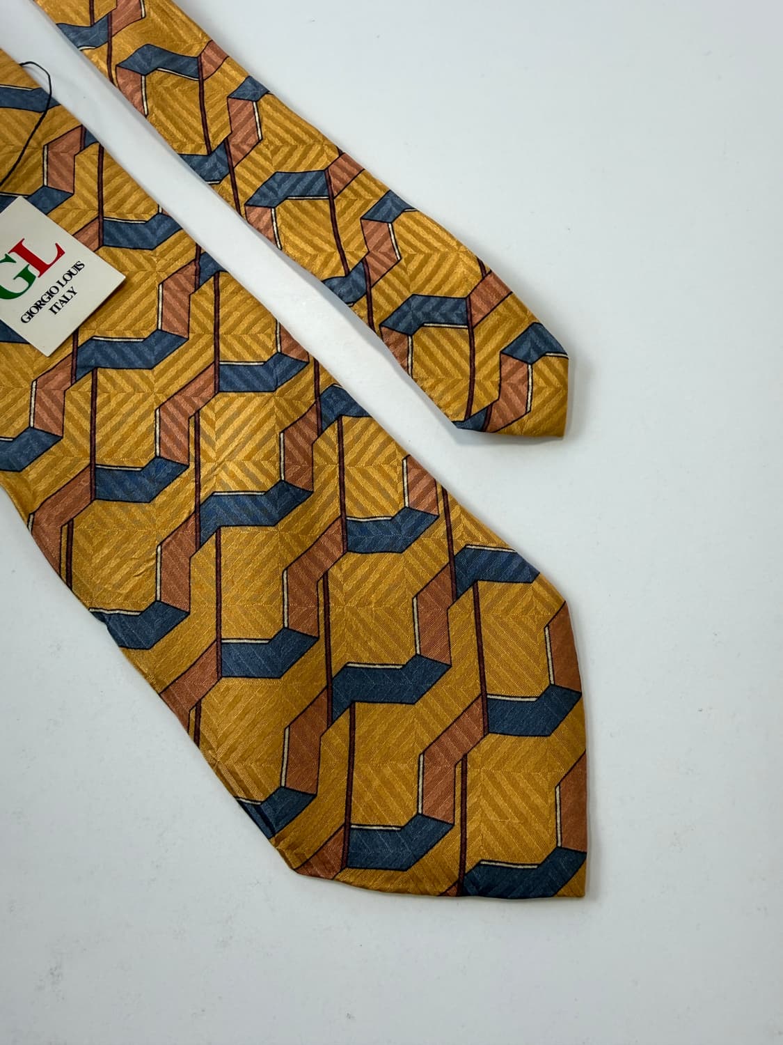 빈티지 실크 넥타이 9cm 상품이미지4