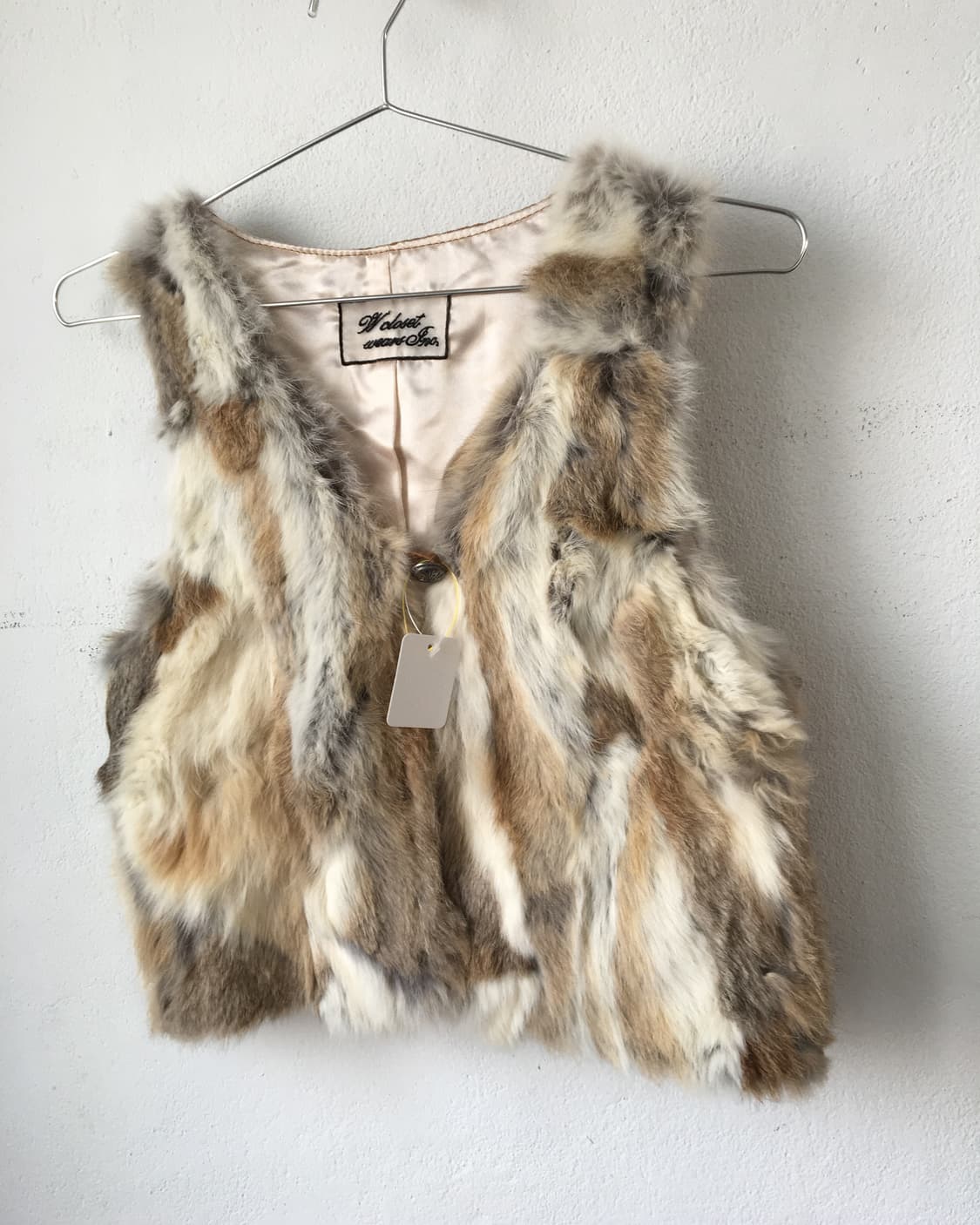 Rabbit fur vest 상품이미지4