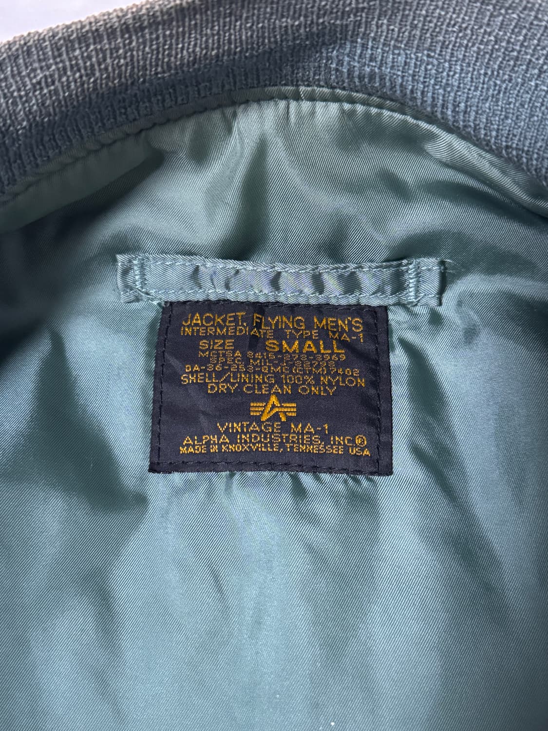 Usa 알파인더스트리 ideal 지퍼 마원 자켓 50s 복각 상품이미지10