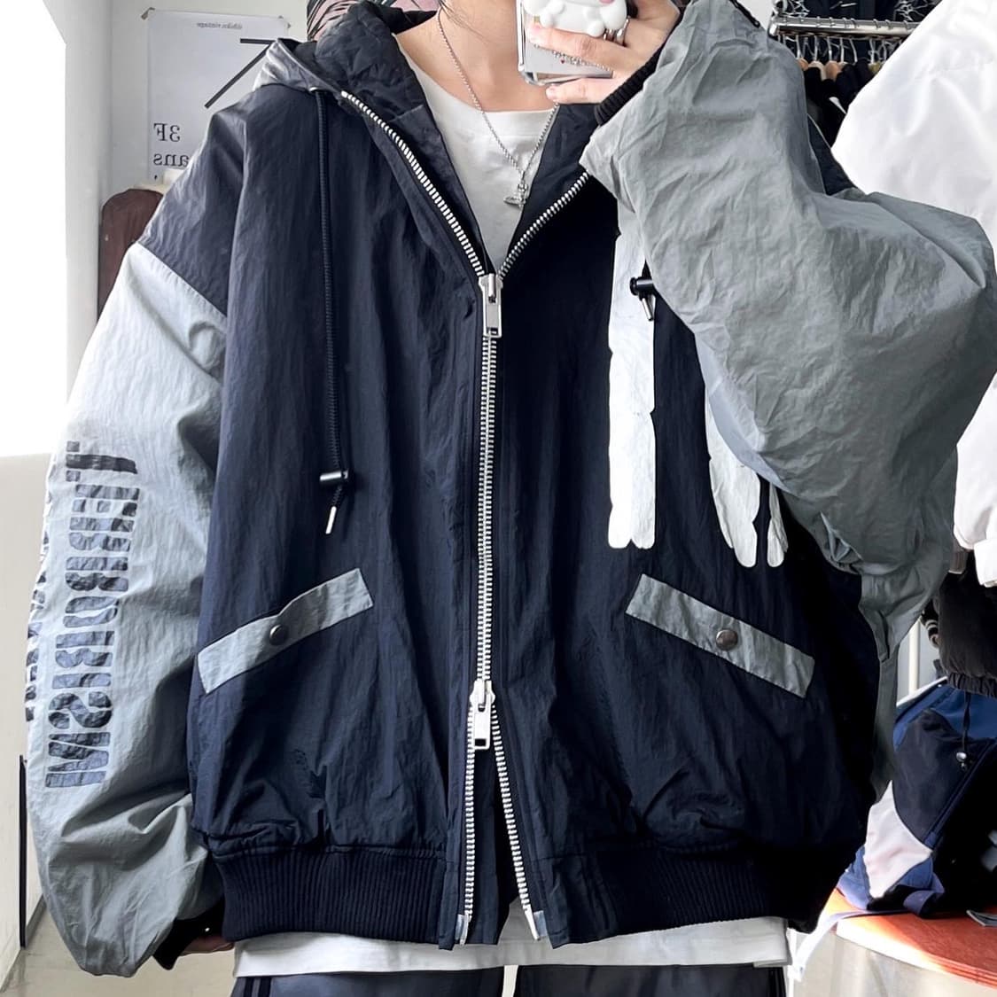 히로 3M 신슐레이트 카운터 테러리즘 투웨이 후드점퍼 상품이미지2