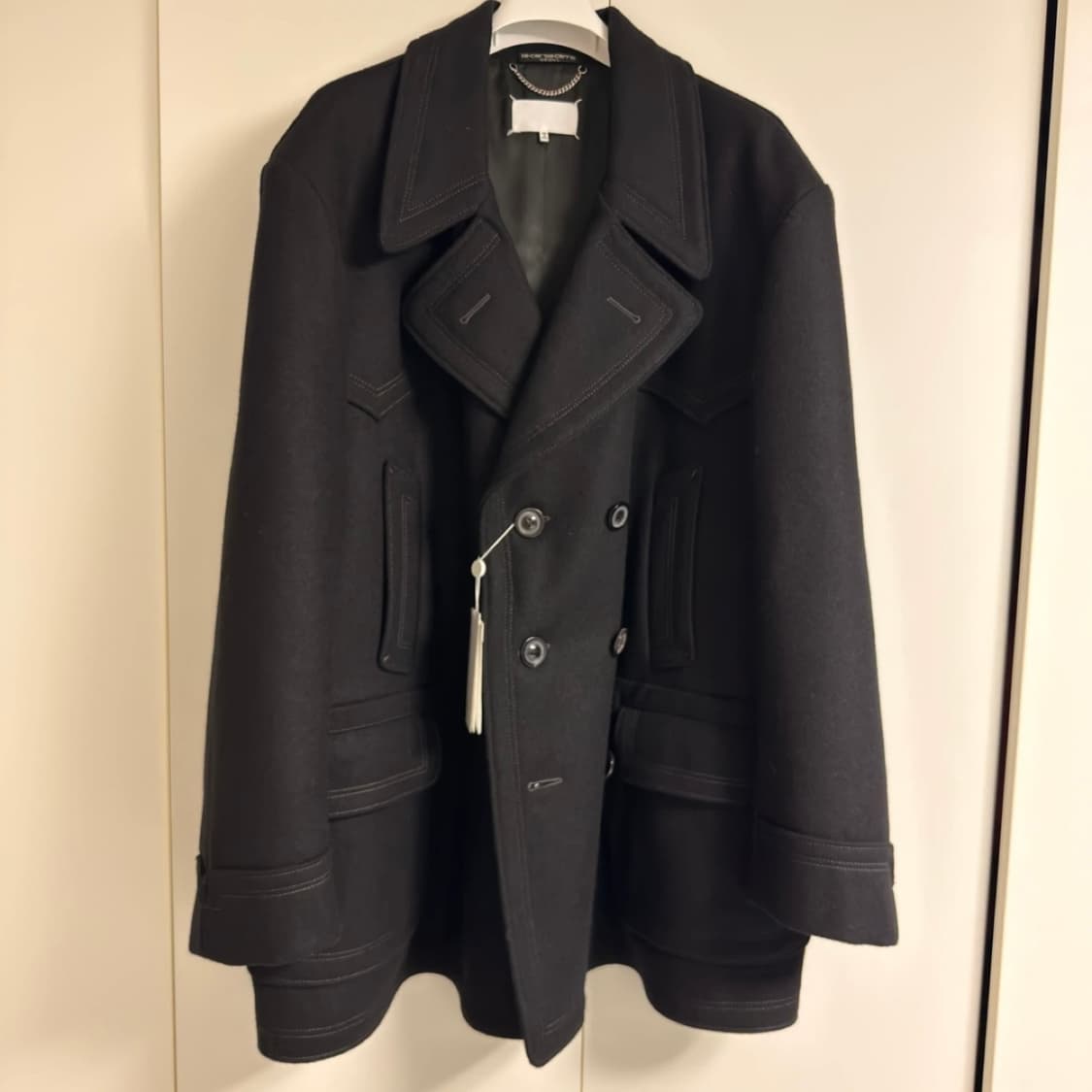 Masion Margiela 마르지엘라 울 피코트 새상품 상품이미지7