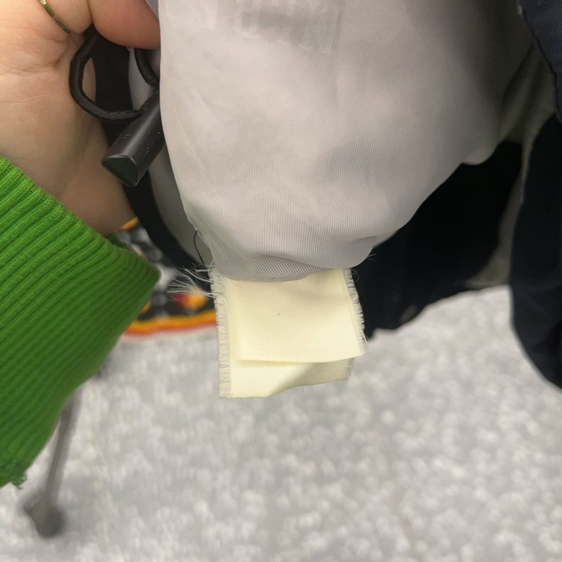 WWS 올드스쿨 레트로 빈티지 패딩 조끼 95 C07775 상품이미지6