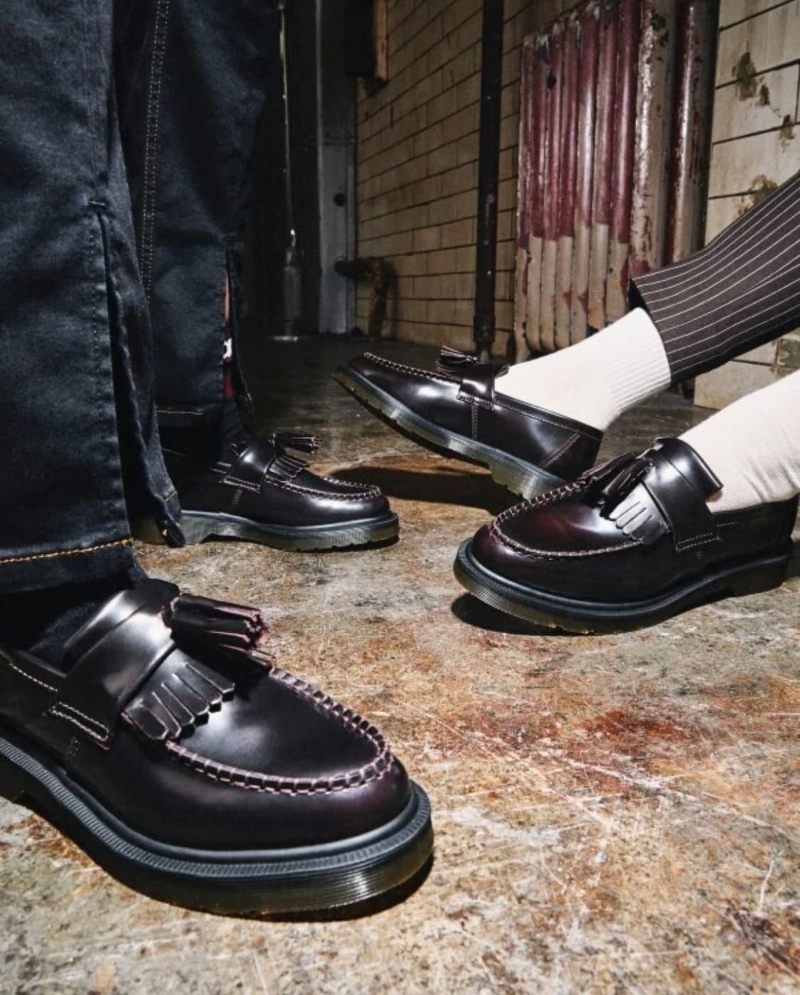 닥터마틴 아드리안 로퍼 체리레드 245/38 상품이미지4