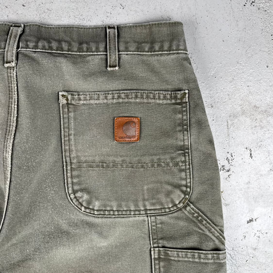 칼하트 모스그린 싱글니 카펜터 팬츠 B11MOS 상품이미지5