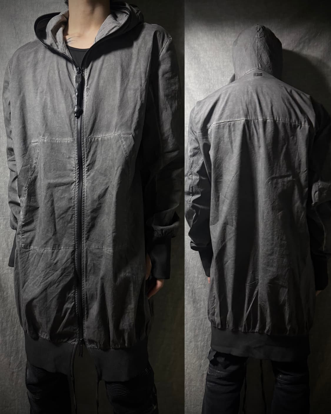 Isaac Sellam Long Zip Hooded Jacket  상품이미지1