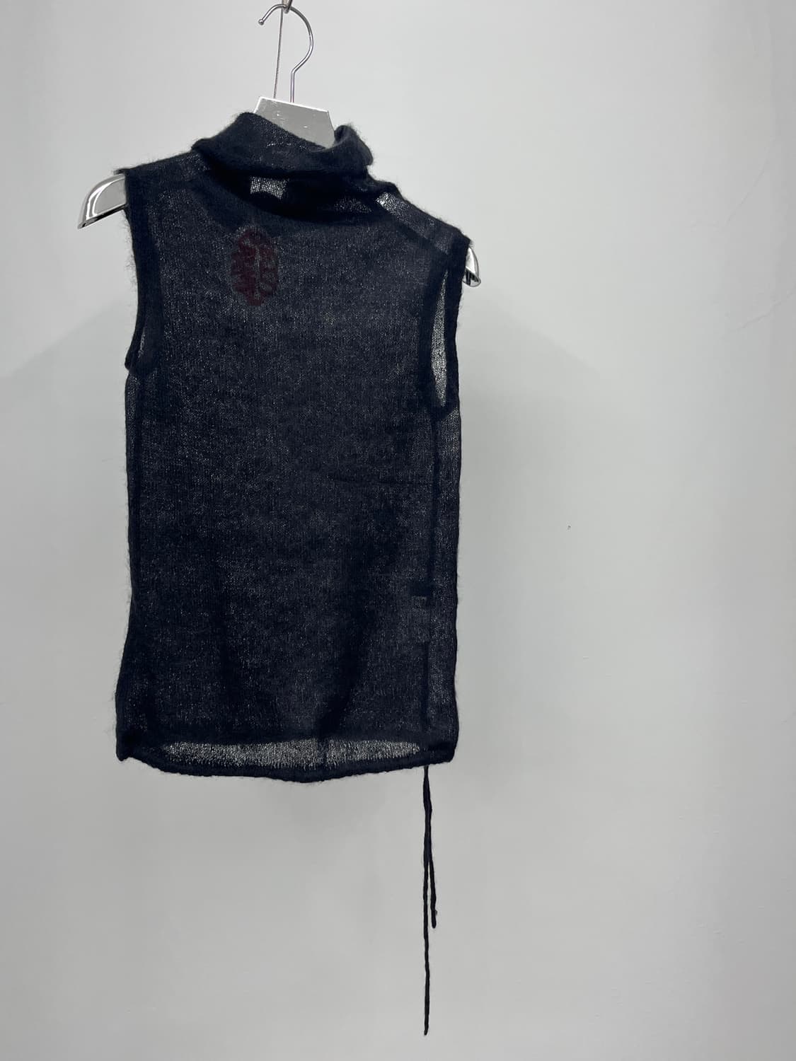 See through knit sleeveless 상품이미지1
