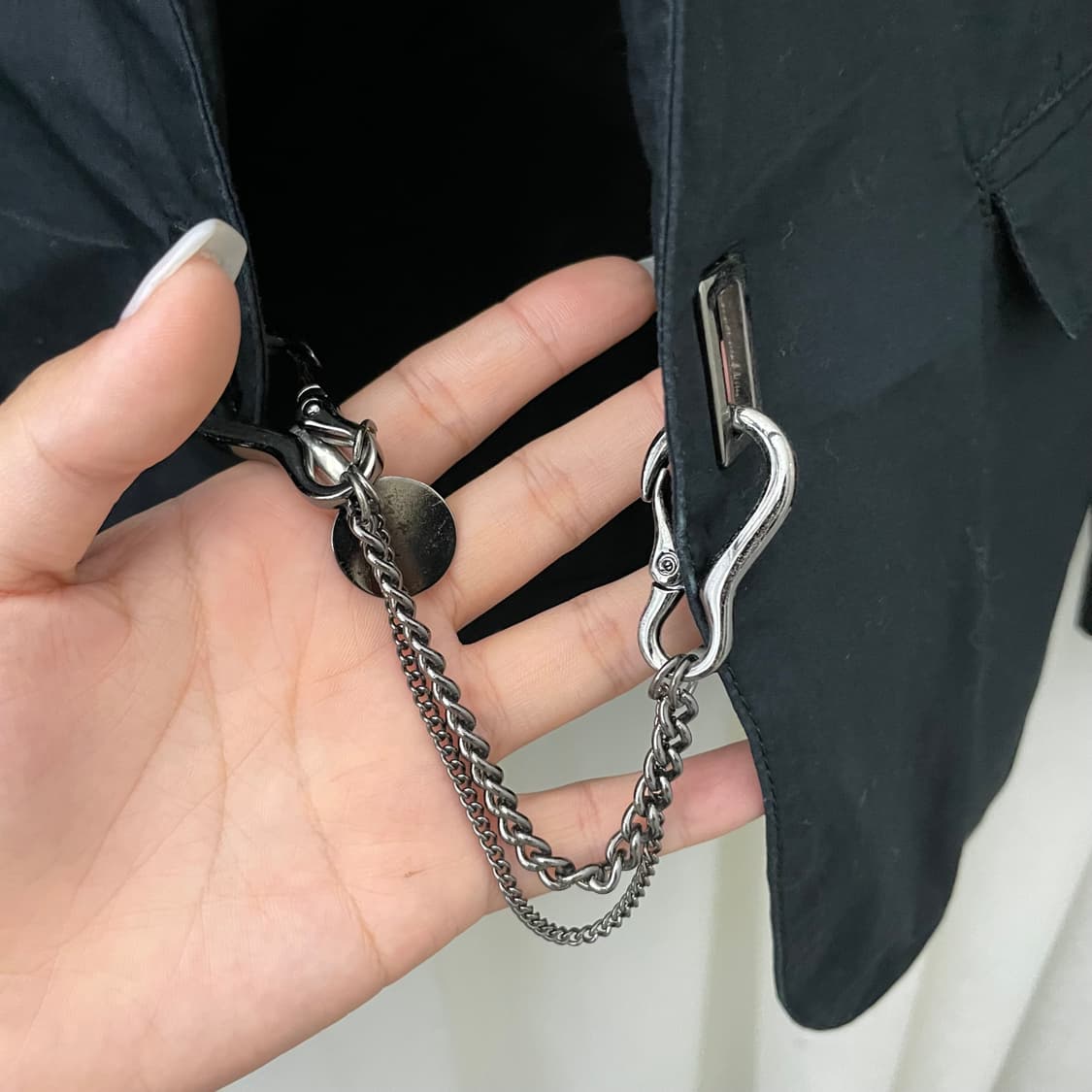 닐바렛 블랙 블레이저 상품이미지6