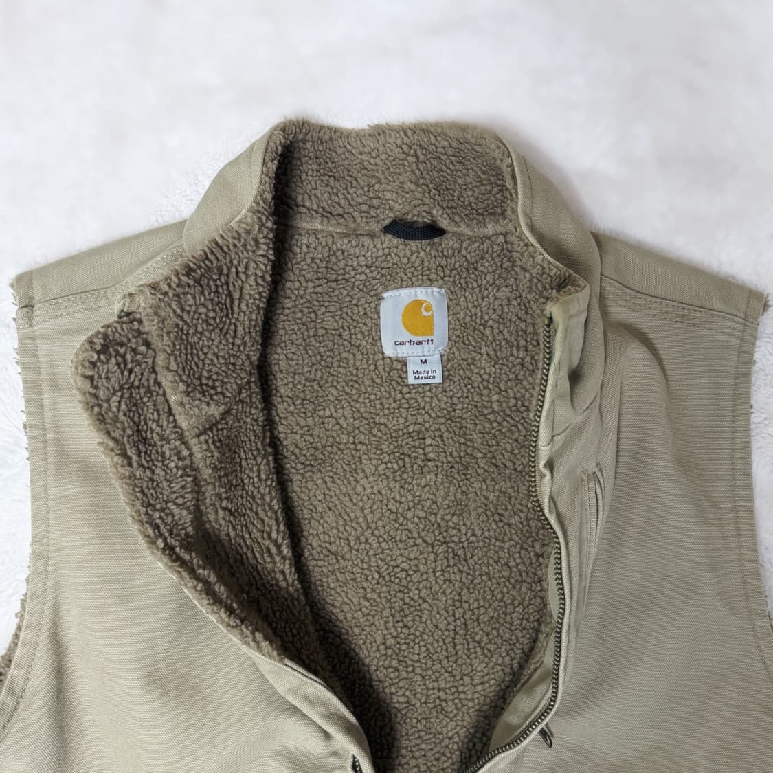 Carhartt 칼하트 셰르파 넥 조끼베스트 V33 266 상품이미지5