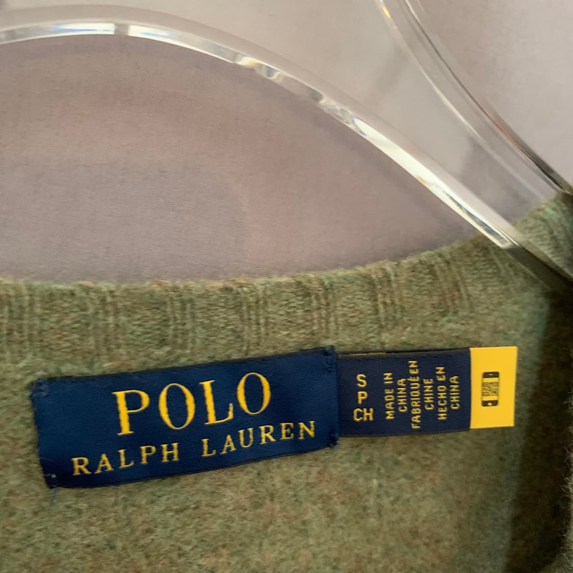 S 폴로랄프로렌 신형 캐시미어 혼방 꽈배기 케이블 니트 상품이미지5