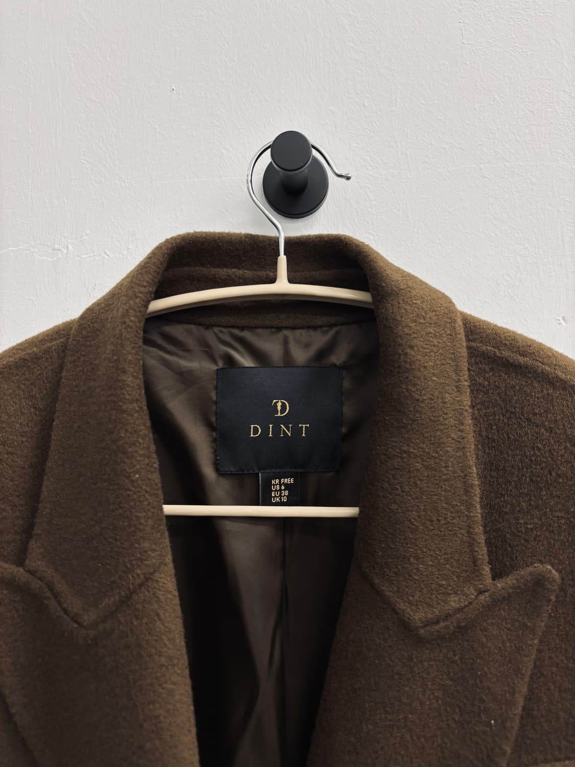 DINT 맥시 롱 울 코트 상품이미지3