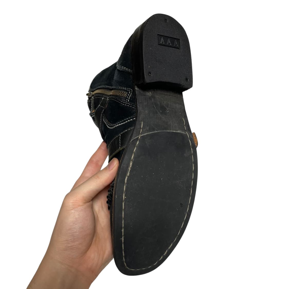 훕데두 주름가공 파이럿 부츠 상품이미지8