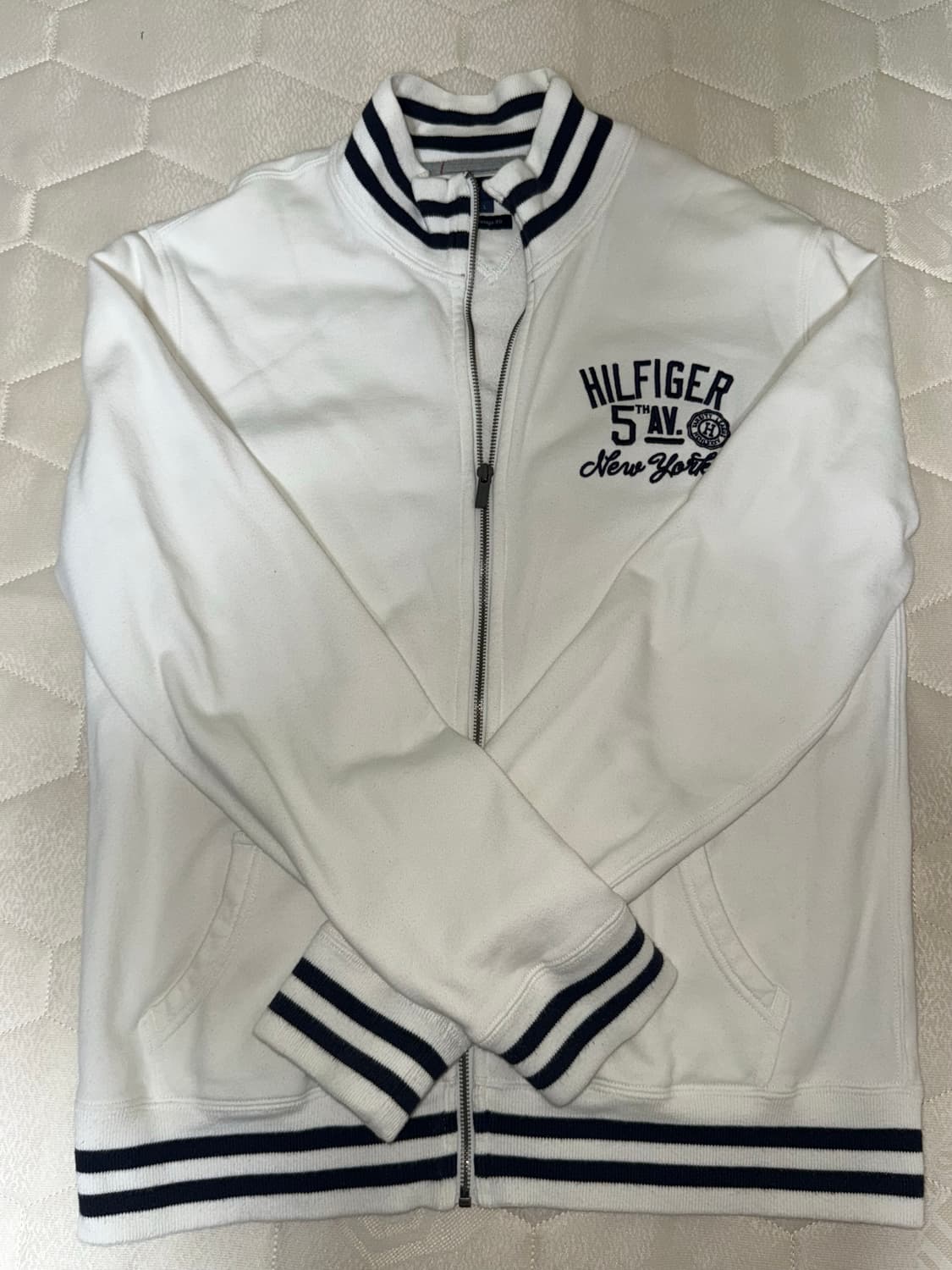 타미힐피거 빈티지 트랙 집업 자켓 화이트 tommy hilfiger 상품이미지2