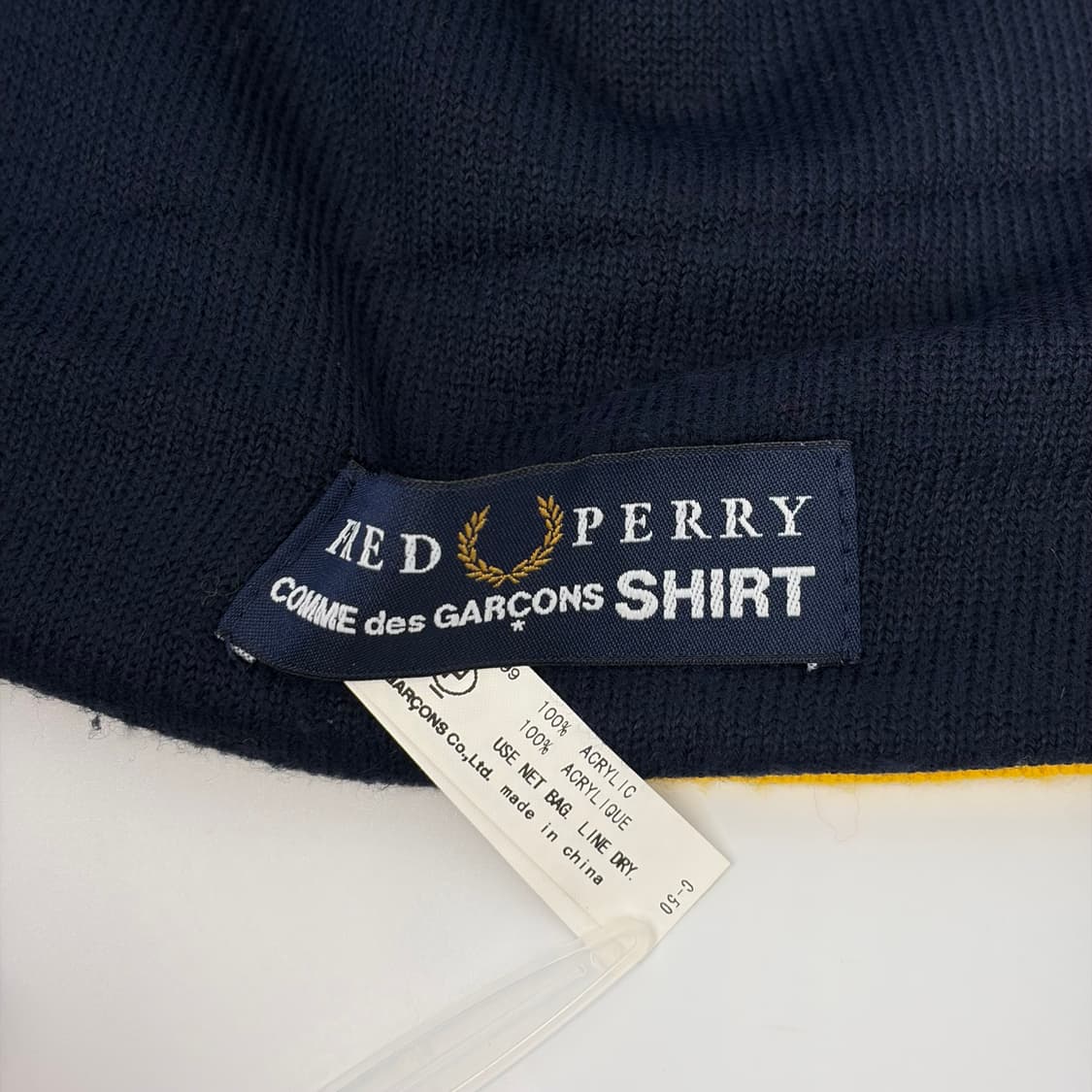 꼼데가르송 프레드페리 리버시블 머플러 목도리 상품이미지3